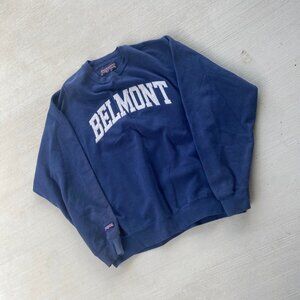 Vintage Navy blue  Belmont University Jansport crewneck